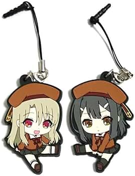 fate プリズマ☆イリヤ イリヤ ミウ ぺたん娘 ラバーストラップ セット Fate/kaleid liner プリズマ☆イリヤ ぺたん娘 トレーディング